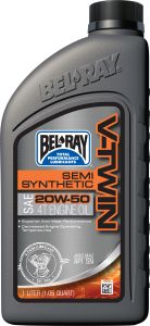 Bel-ray V-twin Semi-synthetic Engine Oil 20w-50 1l