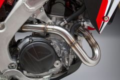 Yoshimura Rs-9 Header/canister/end Cap Exhaust Dual Slip-on Ss-al-cf