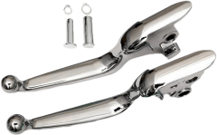 Harddrive Smooth Lever Set `18-up St Chrome