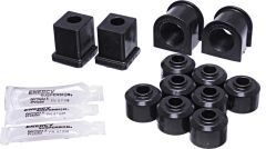 Energy Susp. Sway Bar Bush Kit Front/rear Black Polaris