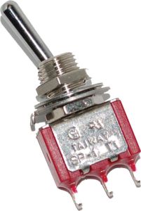 Namz Custom Cycle Products Mini High/low Beam Toggle Switch 5-amp 1/4" Hole