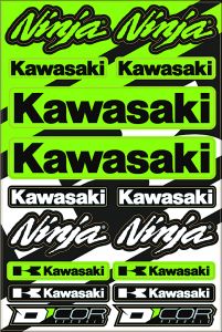 D-cor Kawasaki Street Decal Sheet