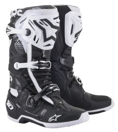 Alpinestars Tech 10 Boots Black/white Sz 12