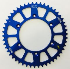 Sunstar Rear Sprocket Aluminum 50t-520 Blu Hon/yamaha