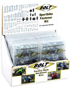 Bolt Sportbike Track Pack 6/pk Display