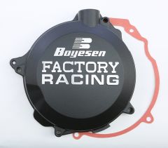 Boyesen Factory Racing Clutch Cover Black