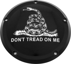 Custom Engraving 7  M8 Flt/flh Derby Cover Don't Tread Black