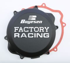 Boyesen Factory Racing Clutch Cover Black