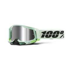 100% Racecraft 2 Goggle Palomar Mirror Silver Flash Le