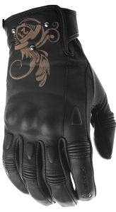 Highway 21 Women's Black Ivy Gloves Black Sm