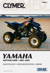 Clymer Repair Manual Yamaha Raptor