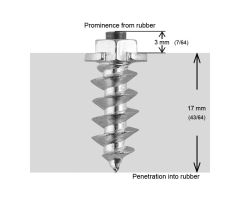 Igrip 18mm Shoudler Screw Studs Qty 150