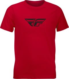 Fly Racing Youth Fly Racing F-wing Tee Red Yl