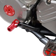 Zeta Forged Shift Lever Red Suzuki