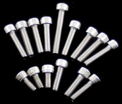 Modquad 9 Piece Clutch Cover Stainless Bolt Kit