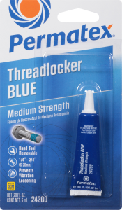 Permatex Medium Strength Threadlocker Blue 6 Ml