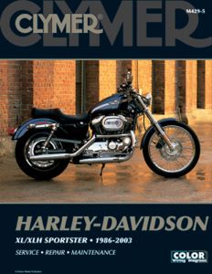 Clymer Repair Manual Harley Sportster Evol