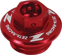 Zeta Oil Filler Plug Red