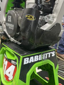 P3 Skid Plates Carbon Fiber Kawasaki