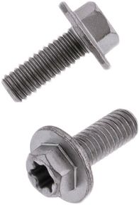 Bolt Euro Torx Large Flange Bolt 6x.1.0x15mm 10/pk