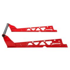 Zbroz Rear Bumper Red Polaris