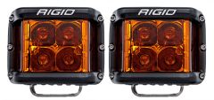 Rigid D-ss Series Spot Pair Amber Pro