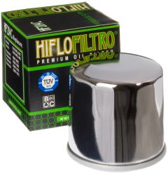 Hiflofiltro Oil Filter Chrome