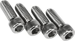 Harddrive Allen Bolts Chrome 4/pk For Handlebar Clamp