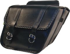 Willie & Max Slant Saddlebag Braided 14"x12"x5.5"