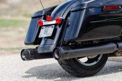 Firebrand Loose Cannon Mufflers Black Touring `17-up