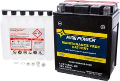 Fire Power Battery Ctx14ahl-bs Maintenance Free