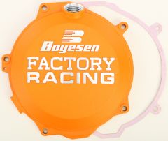 Boyesen Factory Racing Clutch Cover Orange