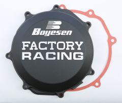 Boyesen Factory Racing Clutch Cover Black