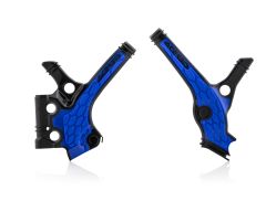 Acerbis X-grip Frame Guards Black/blue Yamaha