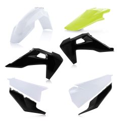 Acerbis Plastic Kit Husqvarna White/black/yellow