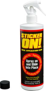 Hardline Sticker-on/sticker-off Fluid