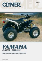 Clymer Repair Manual Yamaha Blaster