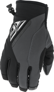 Fly Racing Title Gloves Black/grey Sz 10