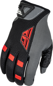 Fly Racing Coolpro Gloves Black/red Lg