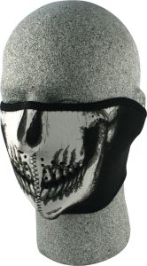 Zan Half Face Mask Glow-in-the-dark Skull