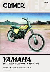 Clymer Repair Manual Yamaha 80-175cc