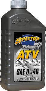 Spectro Platinum Atv/utv/ Sno 4t 0w40 1 Lt