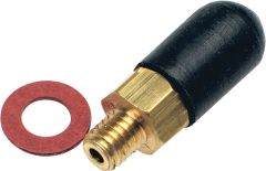 Motion Pro Vacuum Adapter Brass W/cap 5mmxp0.80mm  Alpine White