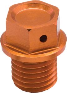 Zeta Magnetic Drain Plug Orange