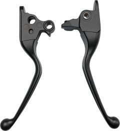 Harddrive Smooth Lever Set Blk Touring 08-13 W/cable Clutch