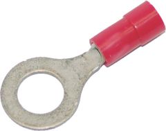 Namz Custom Cycle Products Pvc Ring Terminal .25" 22-18 25-pk