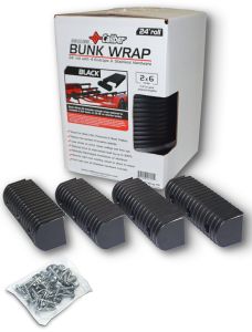 Caliber Bunk Wrap Black 2"x6"x16ft Roll