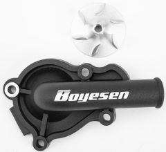 Boyesen Waterpump Cover & Impeller Kit Black