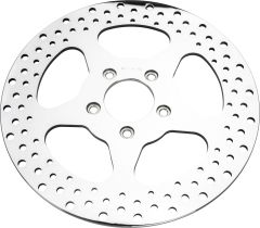 Harddrive 5 Spoke Brake Rotor Front 11.5 Ss Polished 2.22id