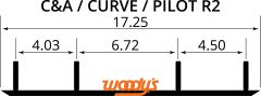 Woodys 4" Ace Carbide Runners C&a Pro Skis 5000